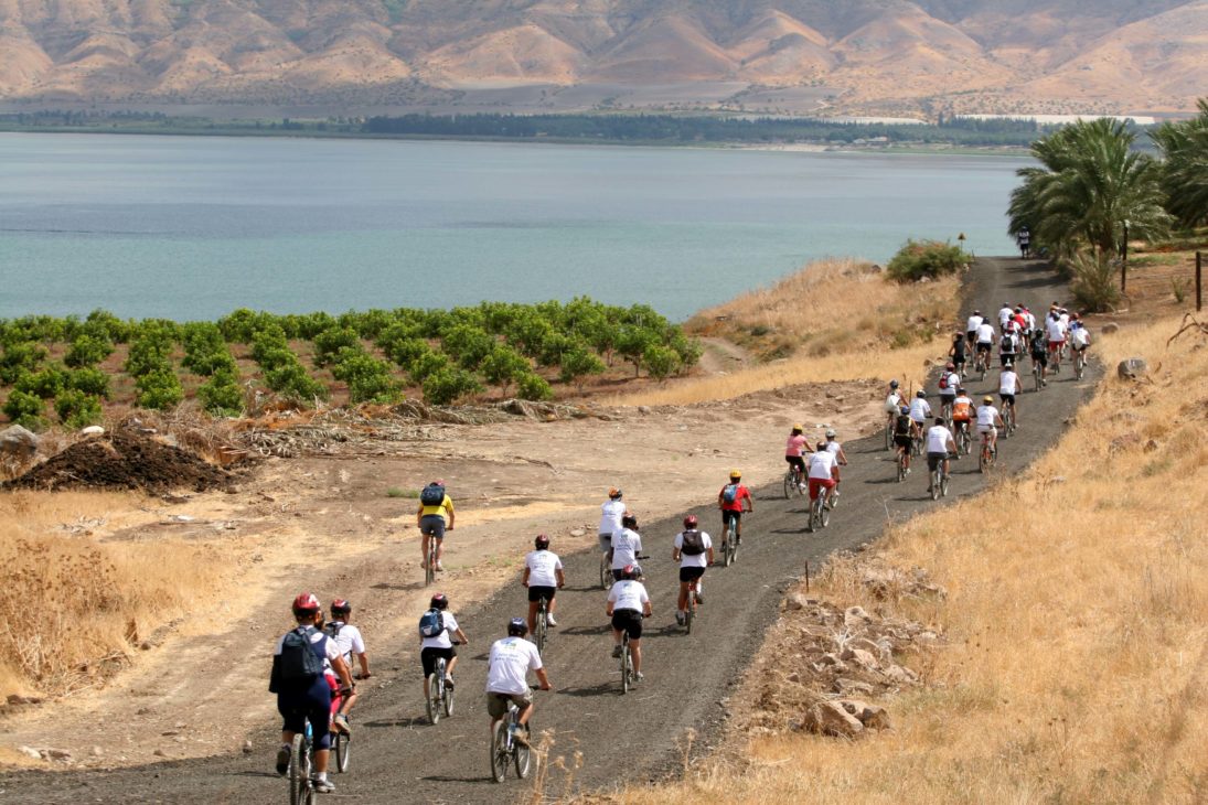 Fahrradwege für Israels Infrastruktur