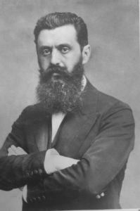 Wichtigster Wegbereiter des Jüdischen Nationalfonds war Theodor Herzl